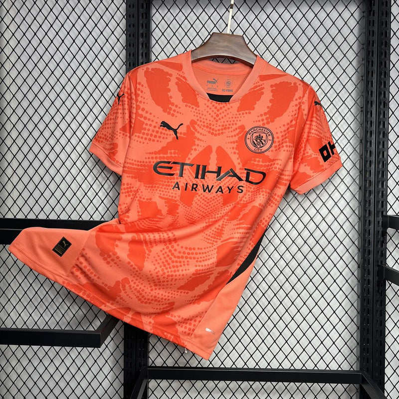 Camisa Manchester City Laranja 24/25 - Puma Torcedor Masculina