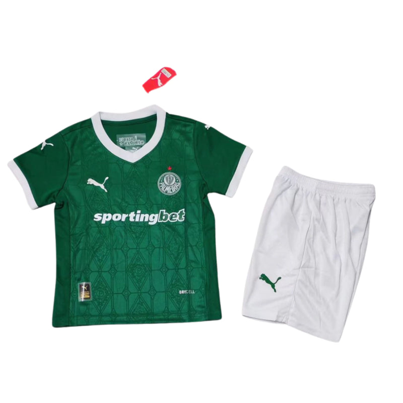 Kit Infantil Palmeiras Home 25/26 - Puma infantil
