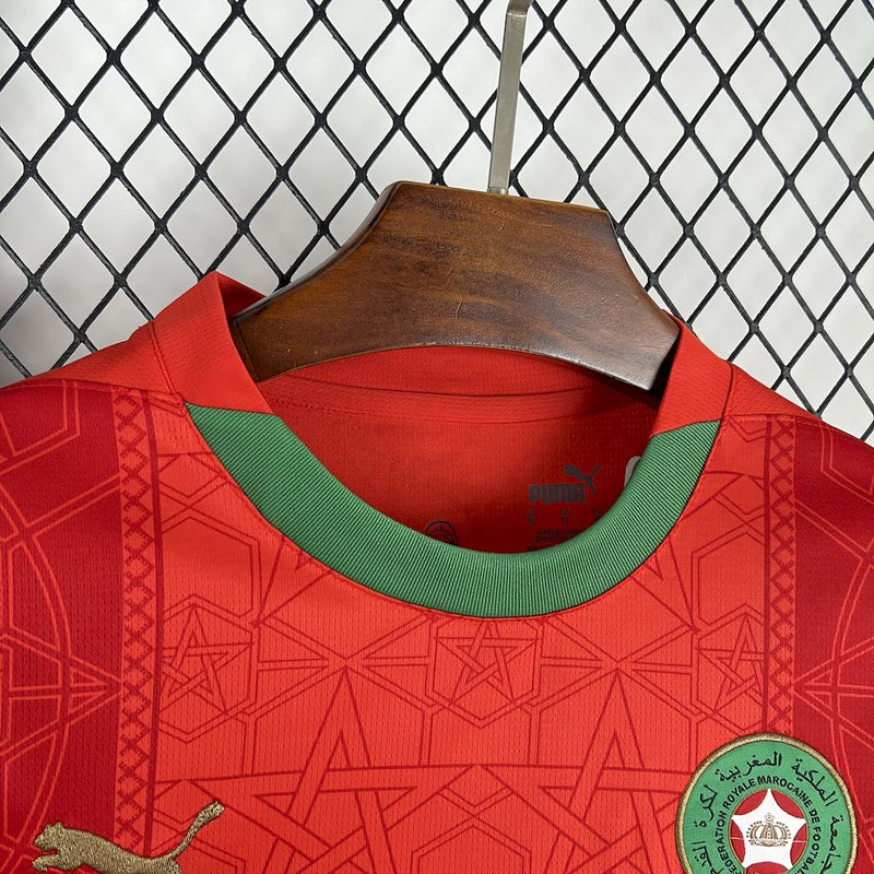 Camisa Seleção Marrocos Home 2024/25 - Torcedor Masculina