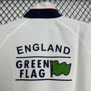 Jaqueta Corta Vento Inglaterra Versão Retro - Branco