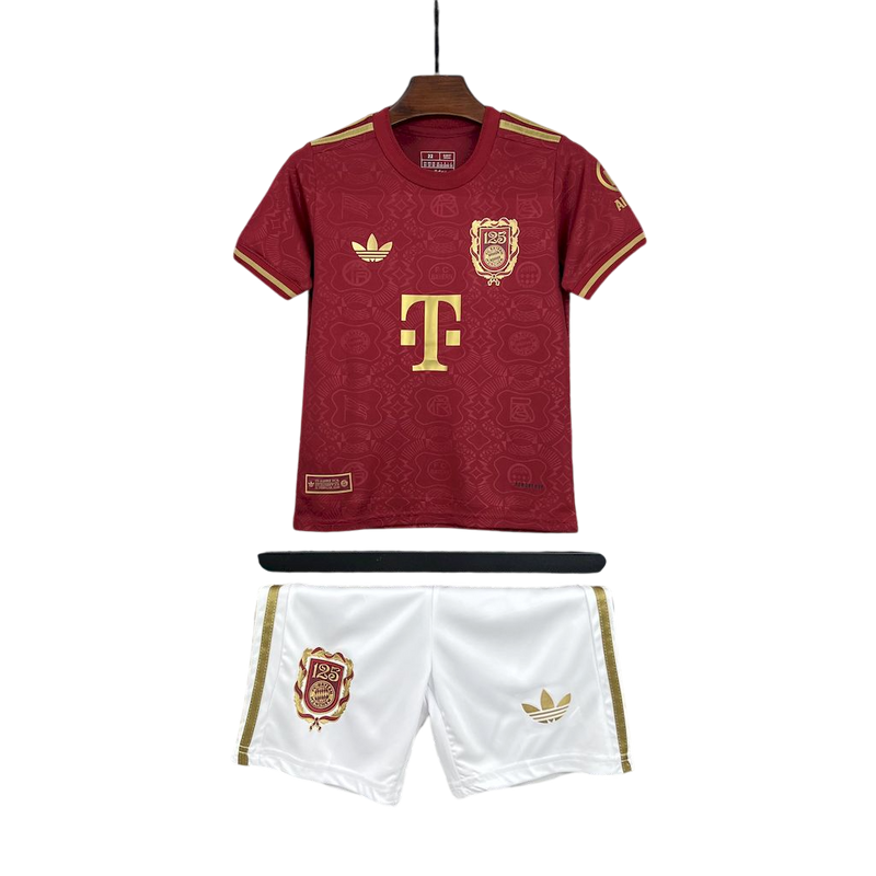 Kit Infantil Bayern Munich 125 Anos 2025/26 - Adidas Infantil