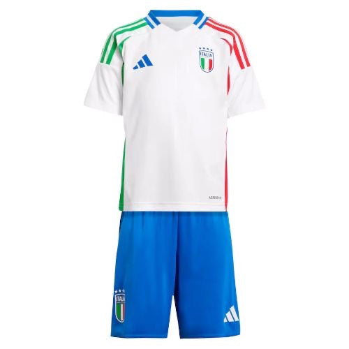 Kit Infantil Itália Away 24/25 - Adidas Infantil