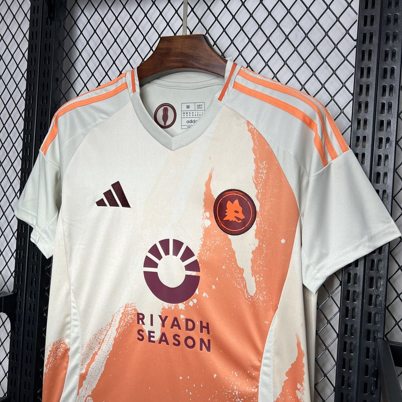 Camisa Roma Away 24/25 - Adidas Torcedor Masculina