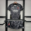 Kit Infantil AC Milan Goleiro 24/25 - Puma infantil