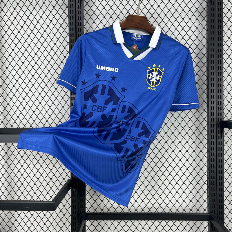 Camisa Brasil Away World Cup 1994 -  Versão Retro