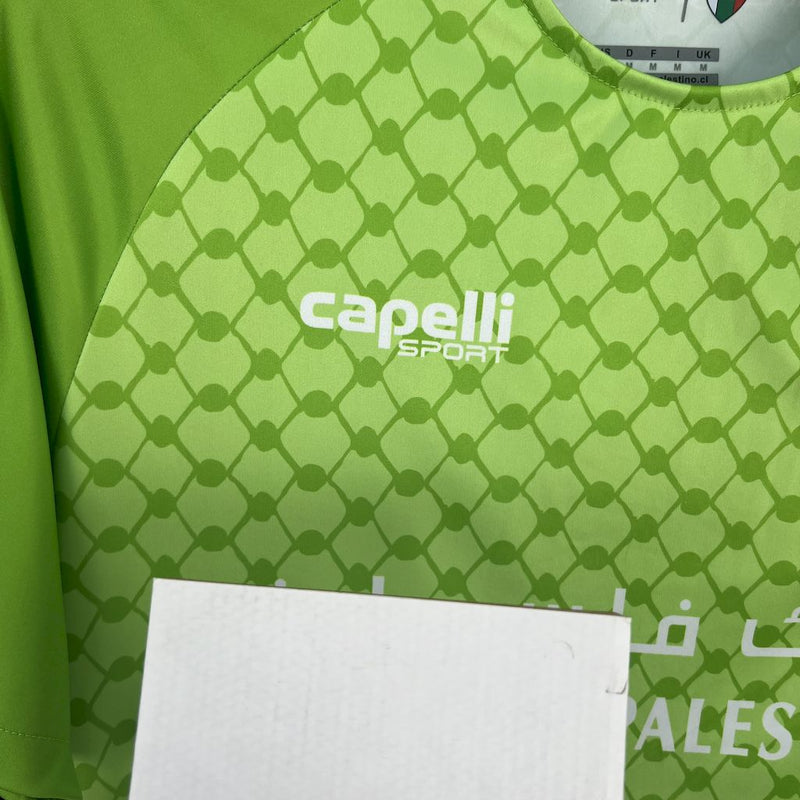 Camisa CD Palestino Light Green 2025/26 - Torcedor Masculina