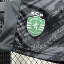 Kit Infantil Sporting Goleiro Black 2025/26 - Infantil