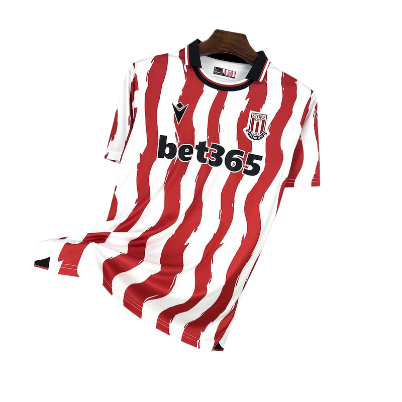 Camisa Stoke City Home 2025/26 - Torcedor Masculina