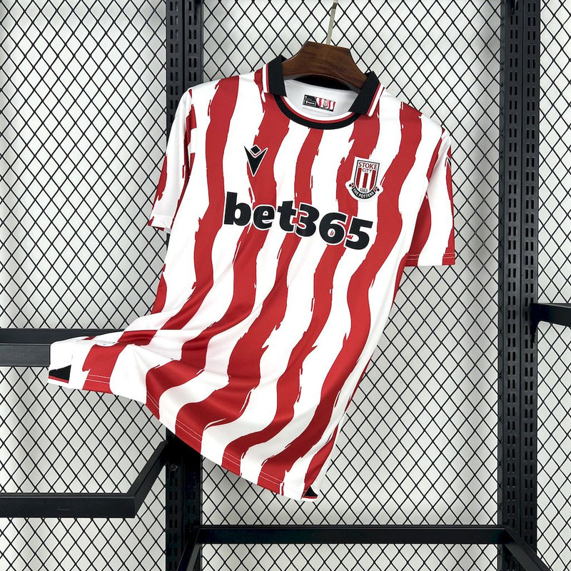 Camisa Stoke City Home 2025/26 - Torcedor Masculina