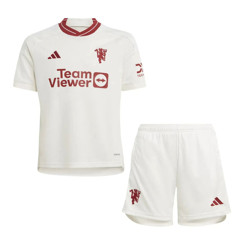 Kit Infantil Manchester United Away 23/24