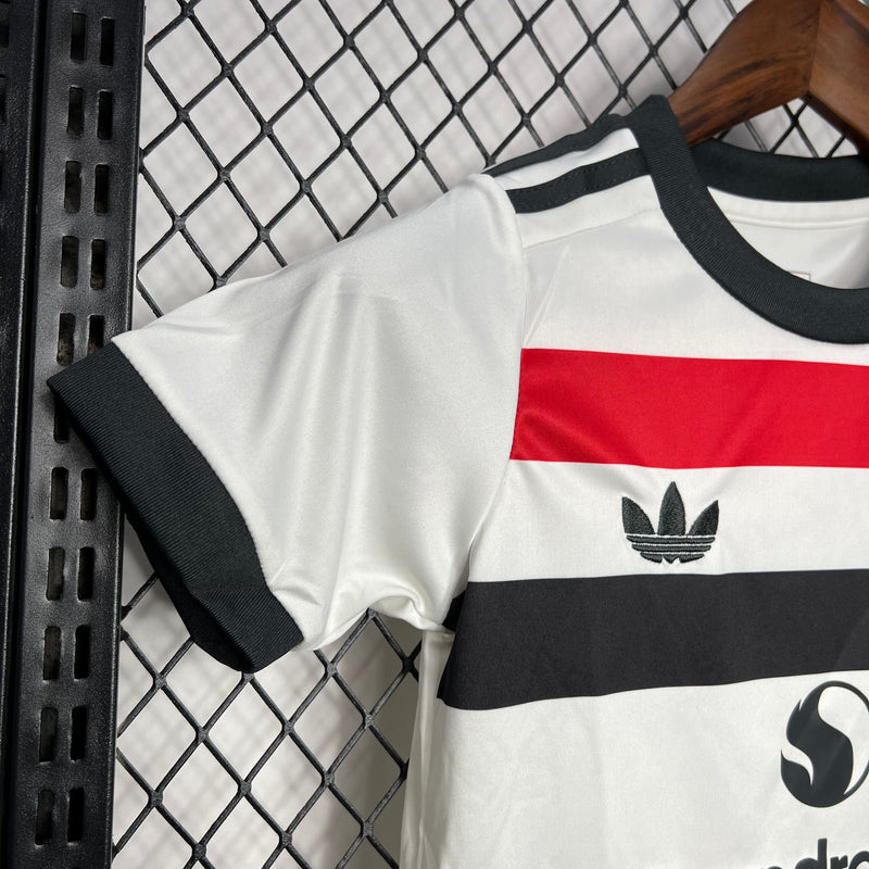 Kit Infantil Manchester United Trird Away 24/25 - Adidas infantil
