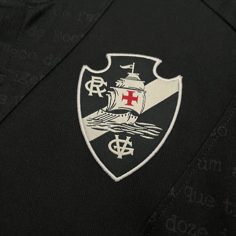 Camisa Vasco Black  24/25 - Kappa Torcedor Masculina