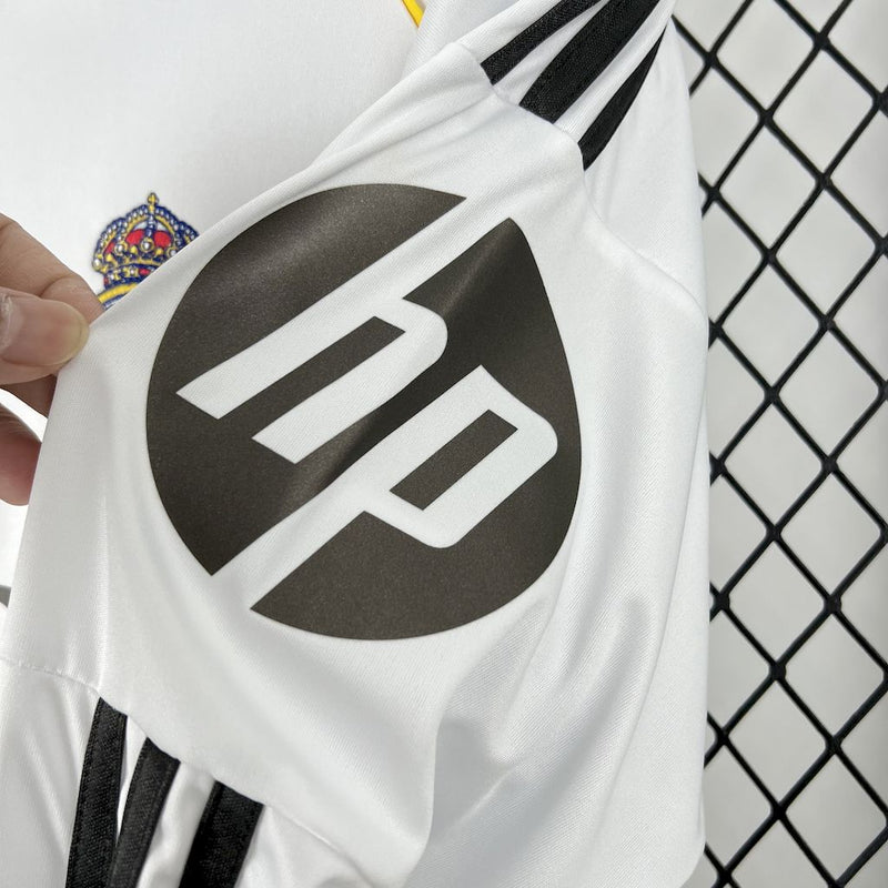 Camisa Real Madrid Home Manga comprida 2025/26 - Adidas Torcedor Masculina
