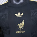 Camisa México Gold- Black 2025/26 - Adidas Jogador Masculina