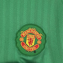 Camisa Manchester United Goleiro Verde 2007/08 - Versão Retro Manga Comprida