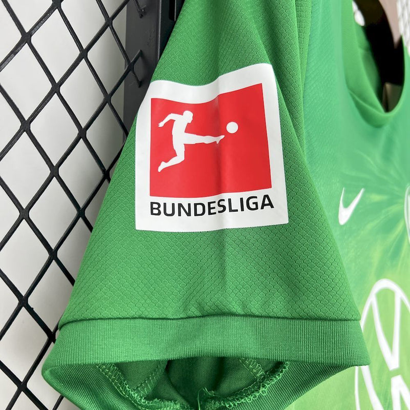 Camisa Wolfsburg Home 2025/26 - Torcedor Masculina