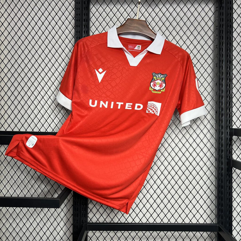 Camisa Wrexham Home 24/25 - Torcedor Masculina
