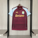 Camisa Aston Villa Home 25/26 -  Adidas Torcedor Masculina