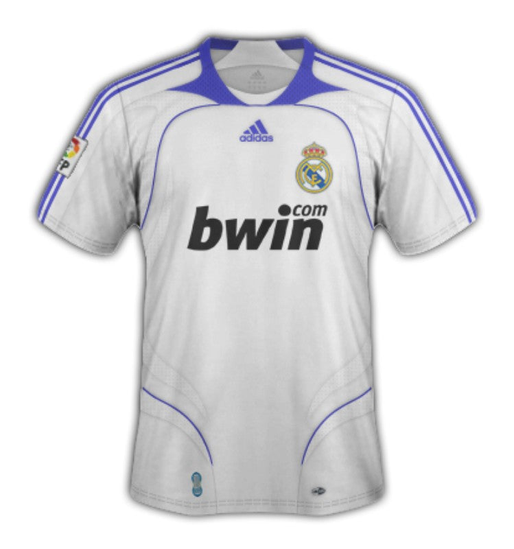 Camisa Real Madrid Home 2007/08 - Versão Retro