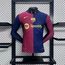 Camisa Barcelona Manga Comprida 24/25 - Nike Jogador Masculina