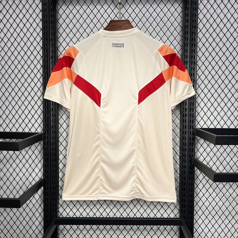 Camisa Olympique Lyonnais Pré-Jogo 24/25- Adidas Torcedor Masculina
