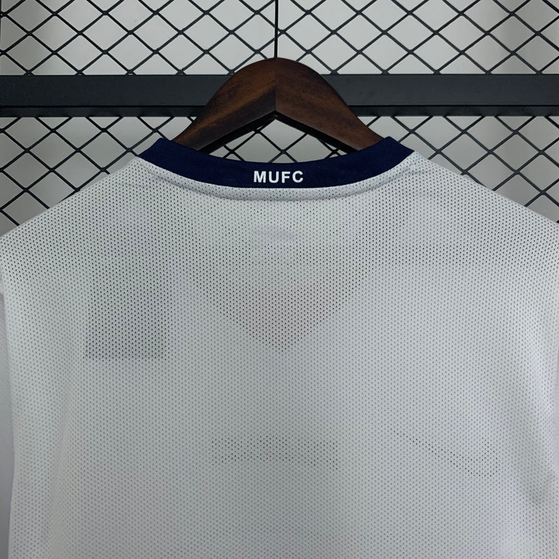 Camisa Manchester United Away Champions League 2008/09 - Versão Retro Manga Comprida
