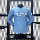 Camisa Manchester City Manga Comprida 24/25 - Puma Jogador Masculina