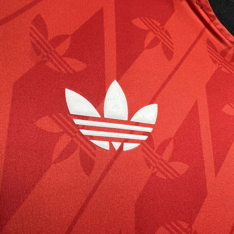 Camisa Flamengo Gola Polo 24/25 - Adidas Torcedor Masculina
