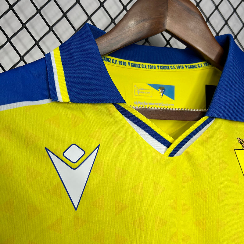 Camisa Cadiz Home 24/25 - Torcedor Masculina