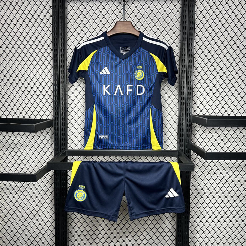 Kit Infantil Al Nassr Away 24/25 - Adidas Infantil