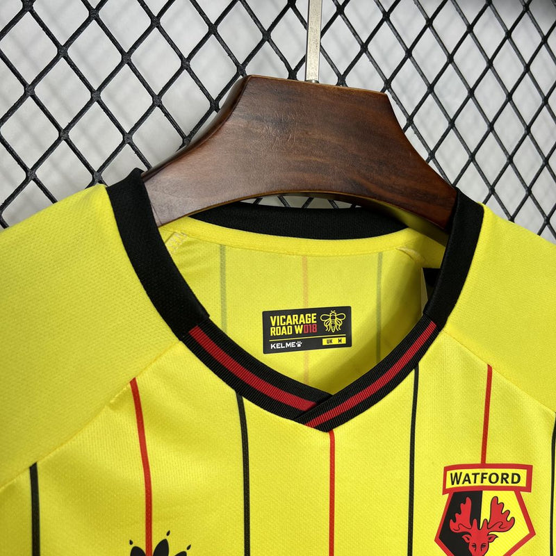 Camisa Watford Home 24/25 - Versão Torcedor Masculino