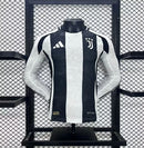 Camisa Juventus Home Manga Comprida 24/25 - Adidas Jogador Masculina