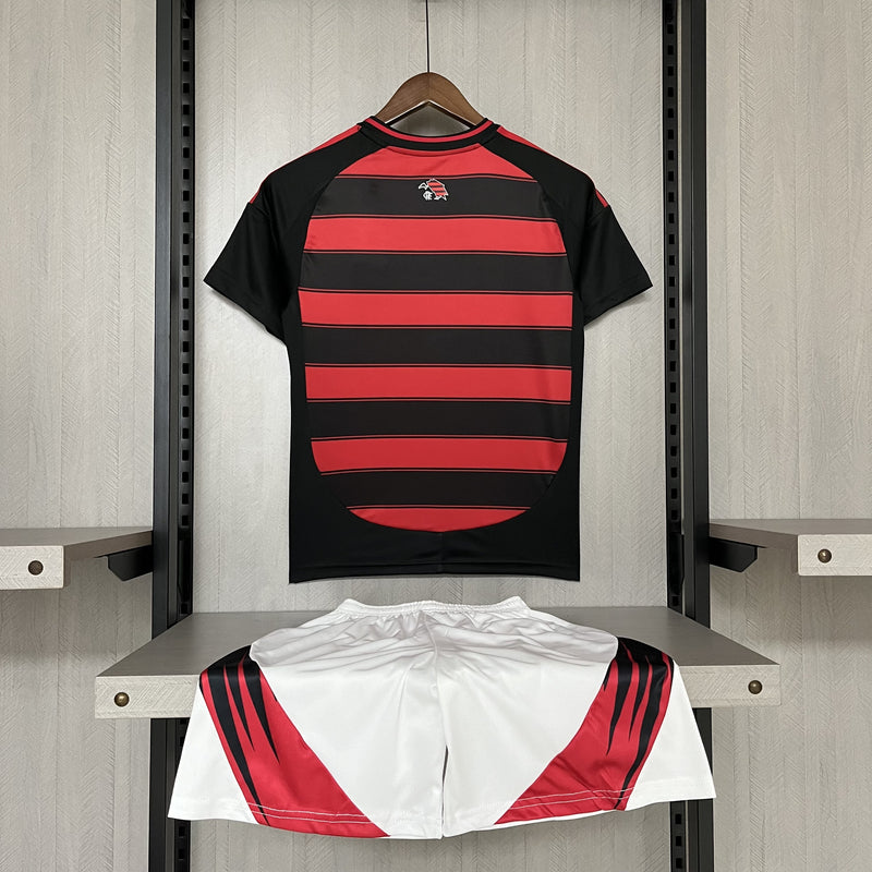 Kit Infantil Flamengo Home 25/26 - Adidas infantil