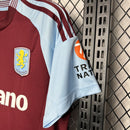 Camisa Aston Villa Home 24/25 - Adidas Torcedor Masculina