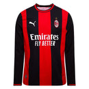 Camisa Milan Titular 2026/27 - Torcedor Manga Comprida