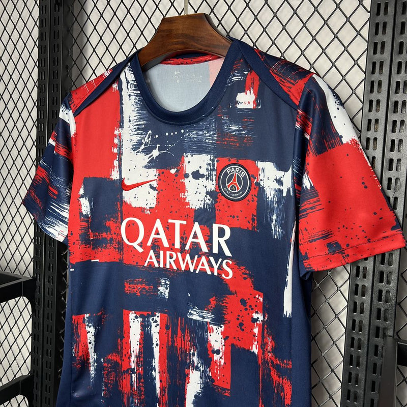Camisa PSG  Pré-Jogo 24/25 - Nike Torcedor Masculina
