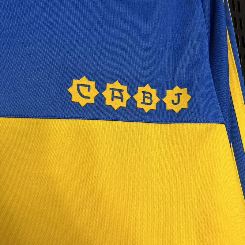 Camisa Boca Juniors Manga Longa Titular 1981   - Versão Retro