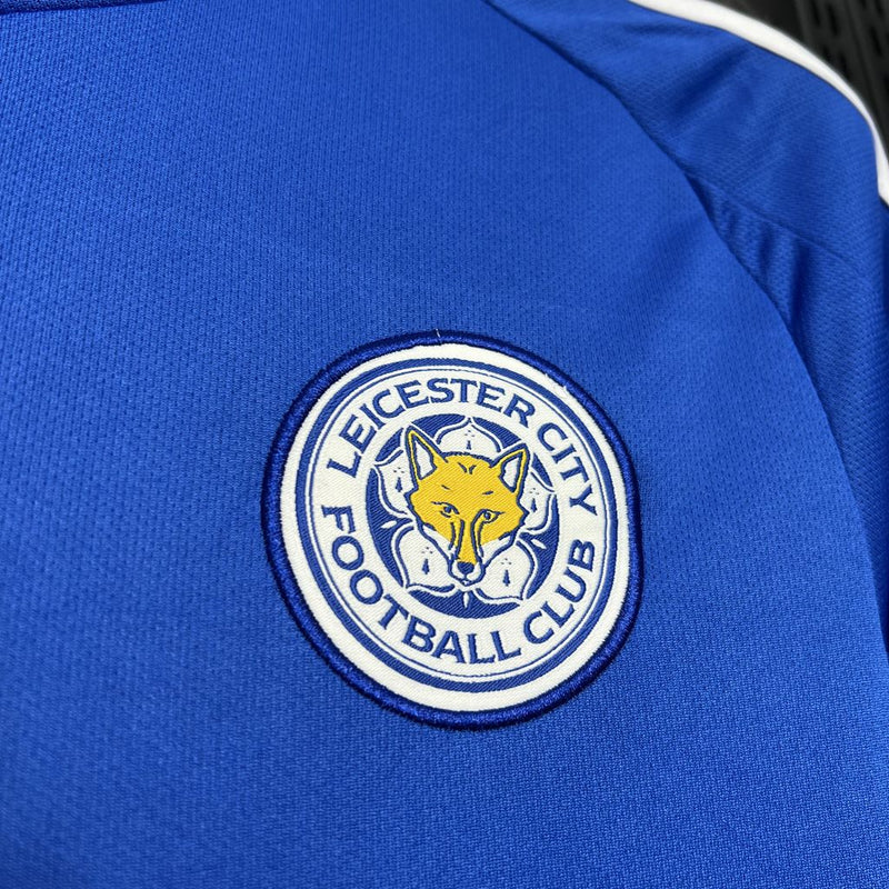 Camisa Leicester City Home 24/25 - Adidas Torcedor Masculina