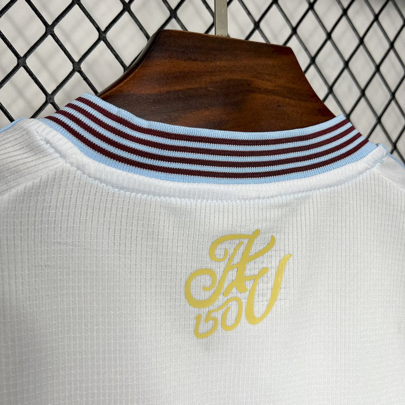 Camisa Aston Villa Away 24/25 - Adidas Torcedor Masculina