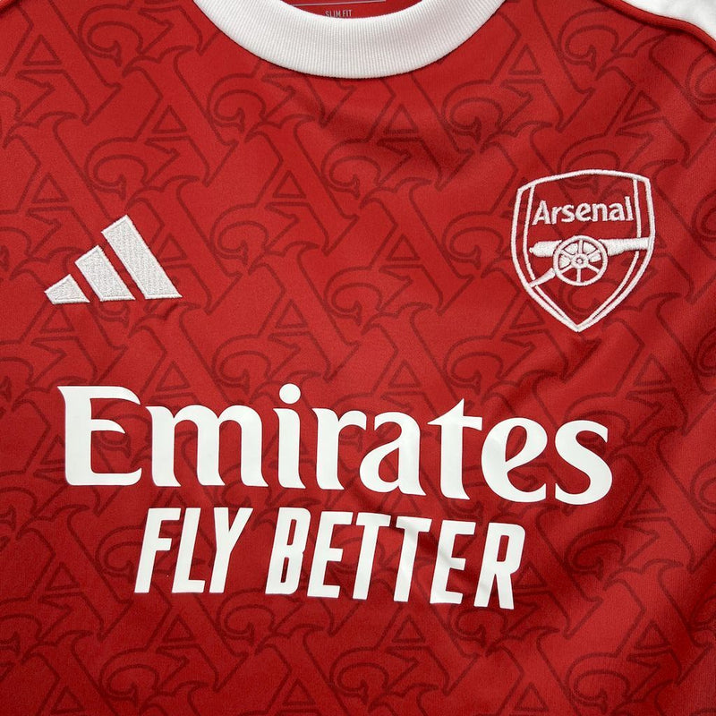 Kit Infantil Arsenal Home 2025/26  -  Infantil