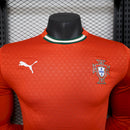 Camisa Portugal Home Manga Comprida 25/26 - Puma Jogador Masculina