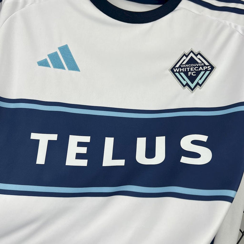 Camisa Vancouver Whitecaps Home 2025/26 - Adidas Torcedor Masculina