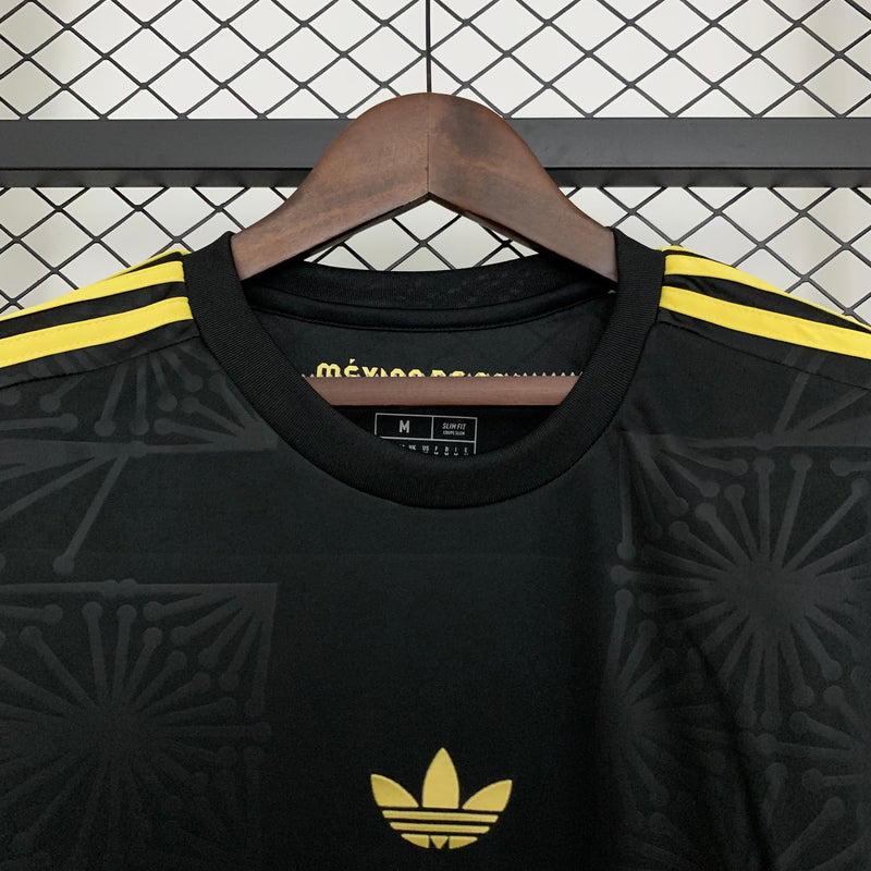 Camisa México Gold- Black 2025/26 - Adidas Feminina