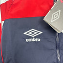 Jaqueta Corta Vento Inglaterra Versão Retro - Azul Escuro