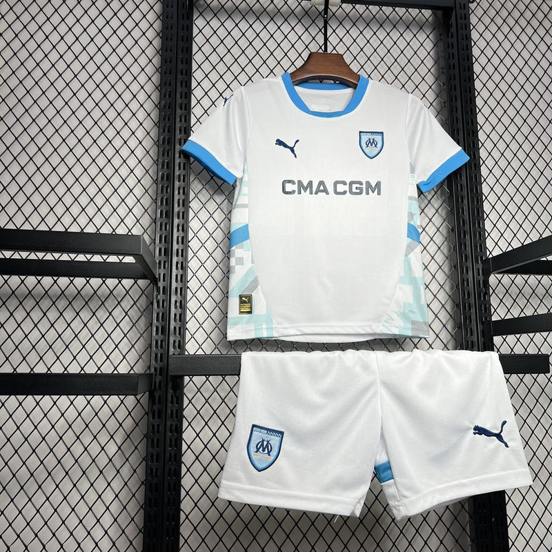 Kit Infantil Olympique Marseille Home 24/25 - Puma Infantil