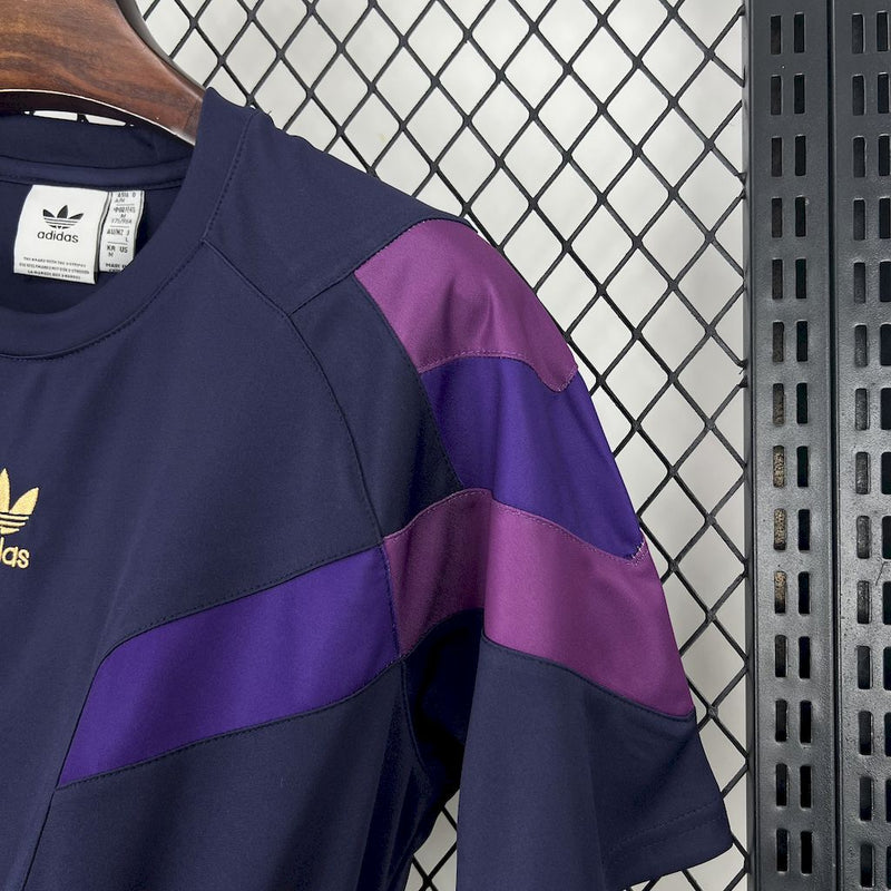 Camisa LA Galaxy Casual 2025/26 - Adidas Torcedor Masculina