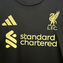 Camisa Liverpool Black 2025/26 - Torcedor Masculina