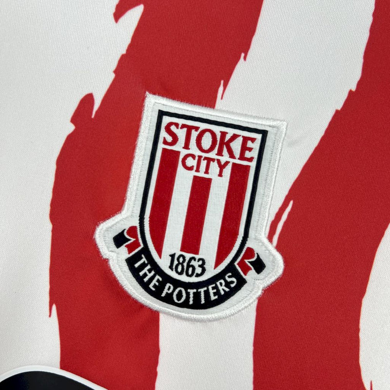 Camisa Stoke City Home 2025/26 - Torcedor Masculina