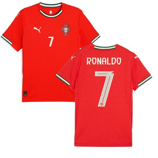 Camisa Portugal Titular 2025/2026 - Ronaldo