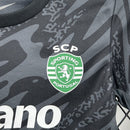 Kit Infantil Sporting Goleiro Black 2025/26 - Infantil
